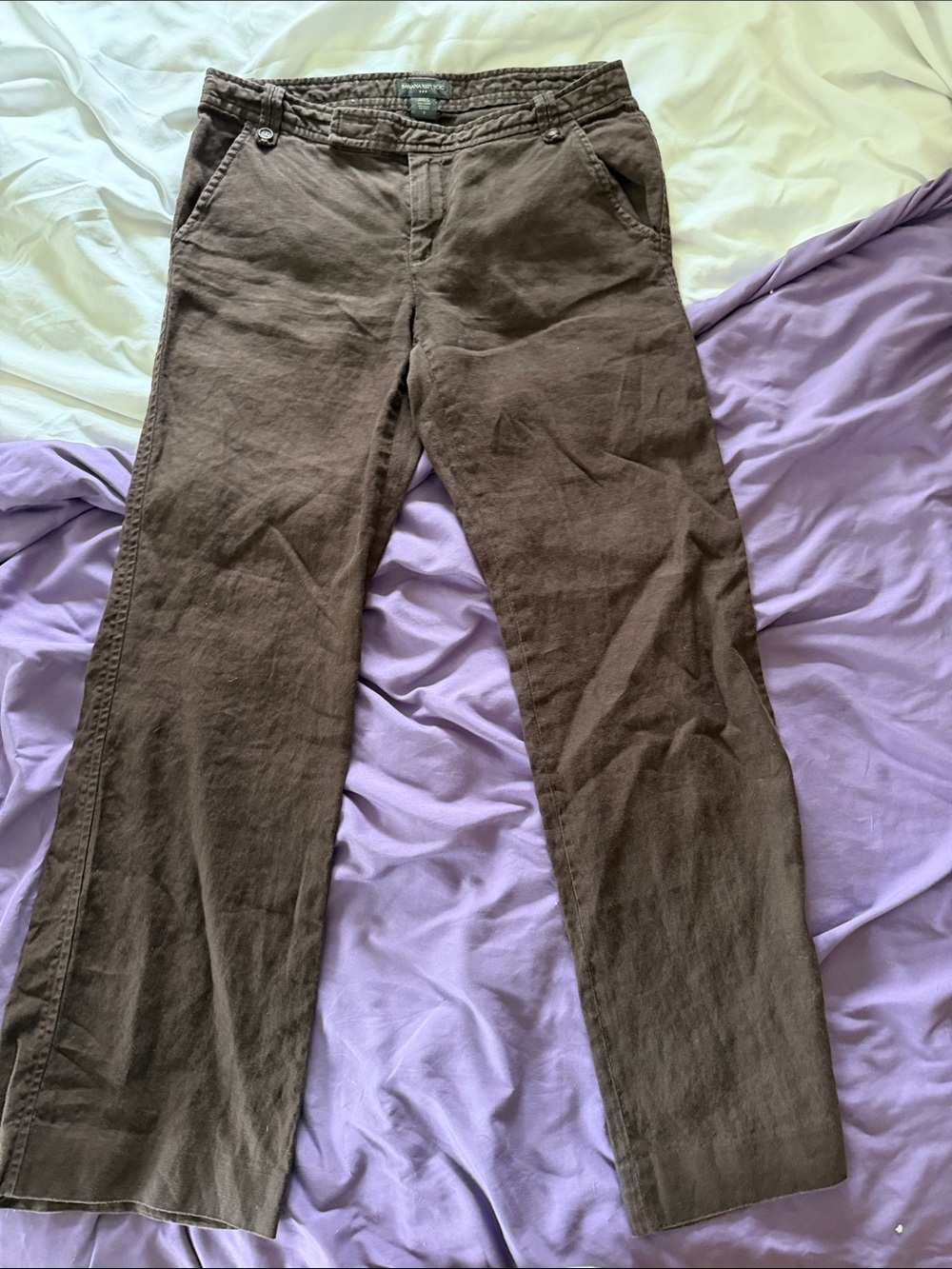 Women's Brown Casual Pants